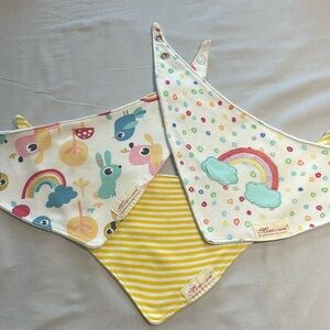Colorful Baby Bandana Bibs by Mom’s Care